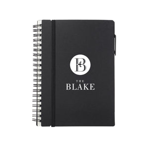 Spiral Notebook with Elastic Closure