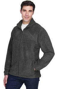Harriton Men's 8 oz. Full-Zip Fleece