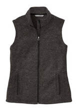 Load image into Gallery viewer, Port Authority ® Ladies Sweater Fleece Vest
