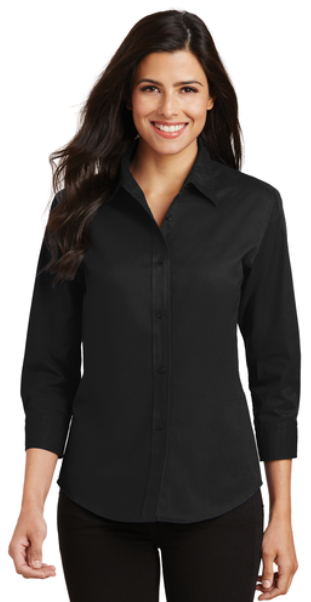 Port Authority® Ladies 3/4-Sleeve Easy Care Shirt